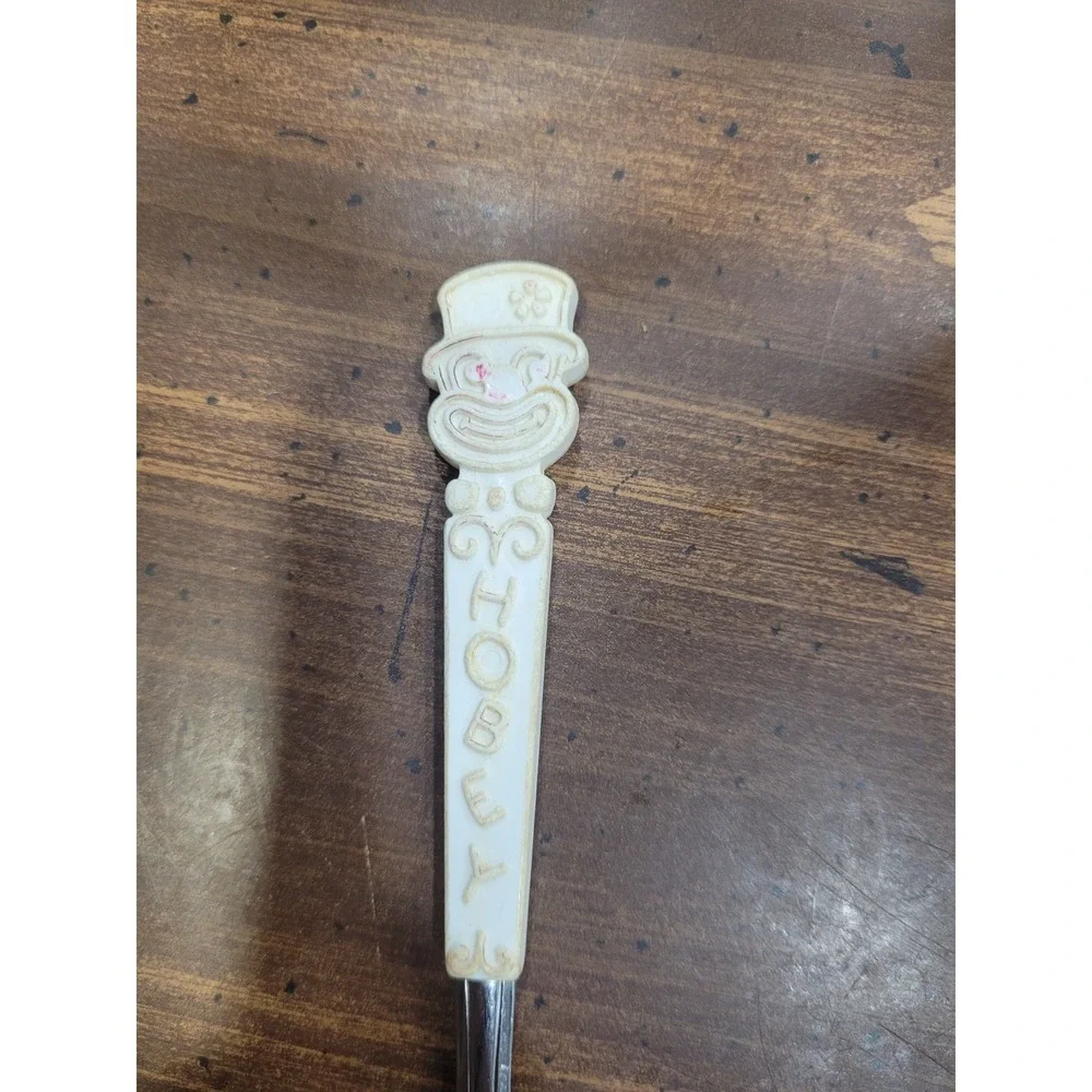 Vintage  Kids Utensils Hobey Clown Fork